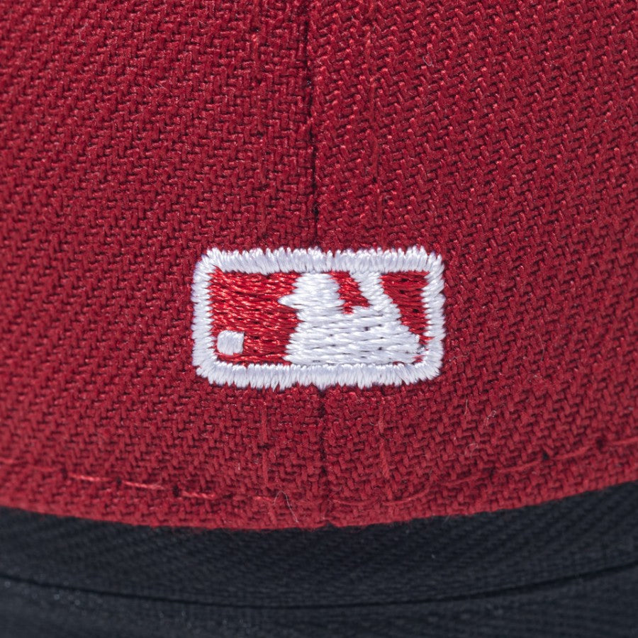 NEW ERA ミニキャップ イヤホンケース ニューヨーク・メッツ レッド バッターマンロゴ刺繍 15206539
