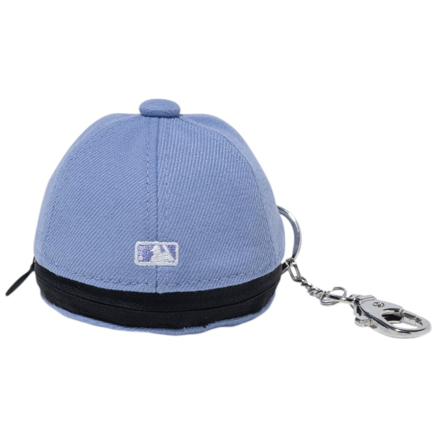 NEW ERA ミニキャップ イヤホンケース ニューヨーク・ヤンキース アイリスフラワー 背面 平置き 15206538