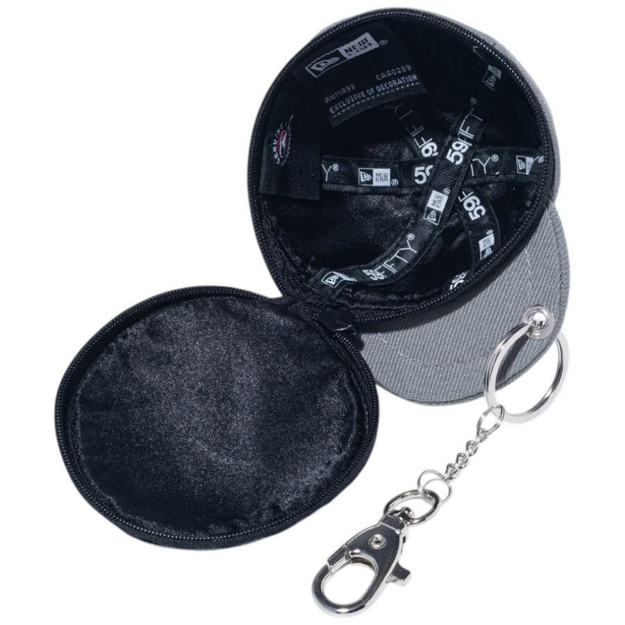NEW ERA ミニキャップ イヤホンケース ニューヨーク・ヤンキース ミスティモーニング ファスナー開放時 15206537