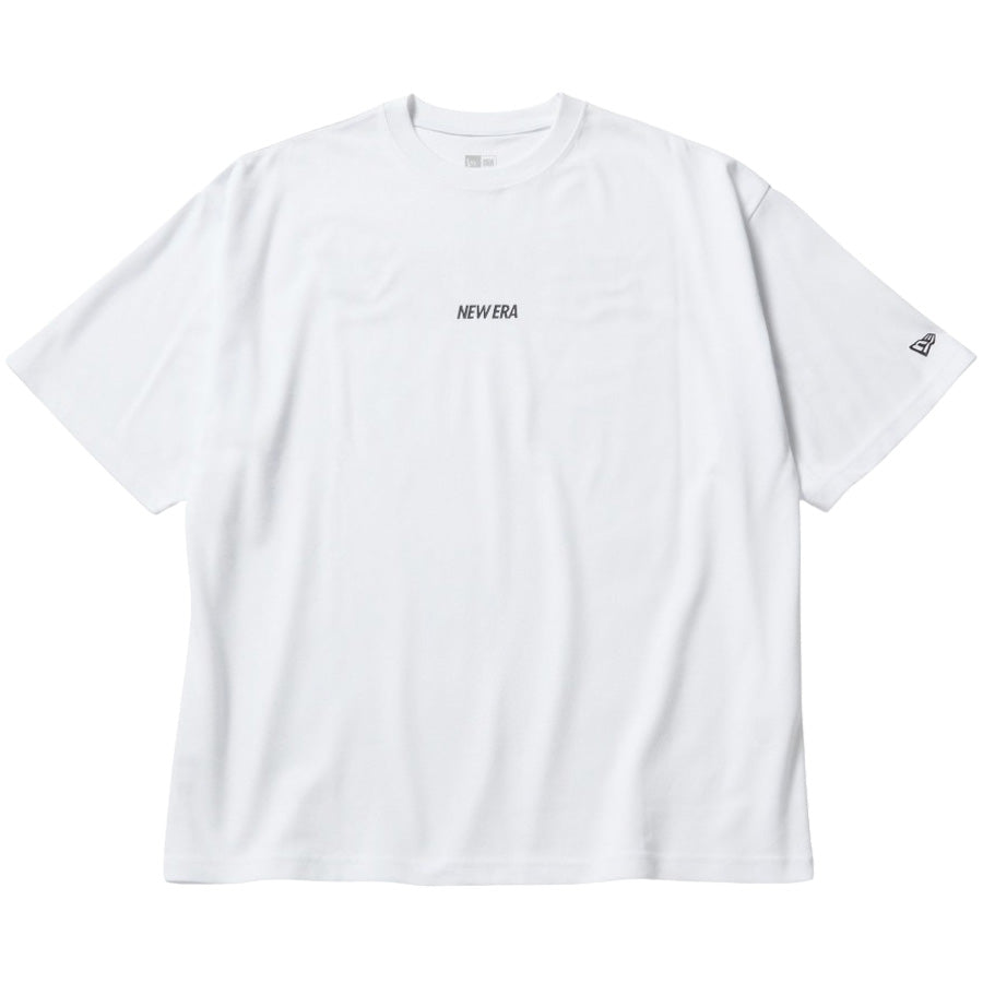 NEW ERA オーバーサイズド パフォーマンスTシャツ ホワイト 正面