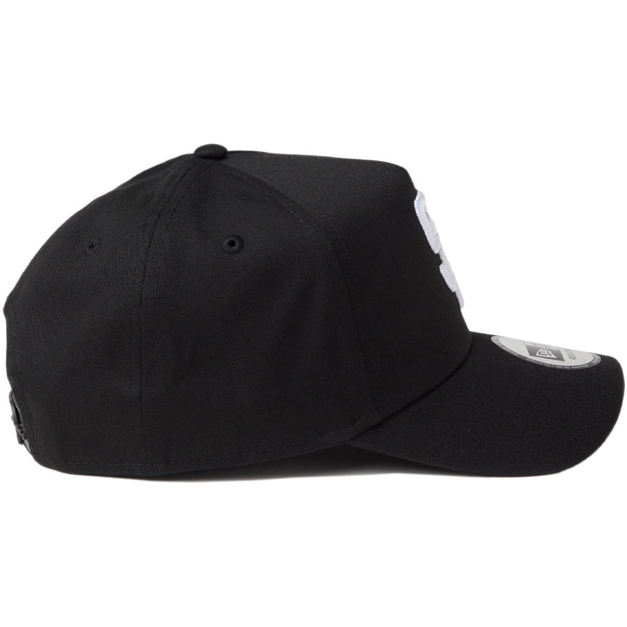 NEW ERA 9FORTY A-Frame サンディエゴ・パドレス ブラック ホワイト 右側面