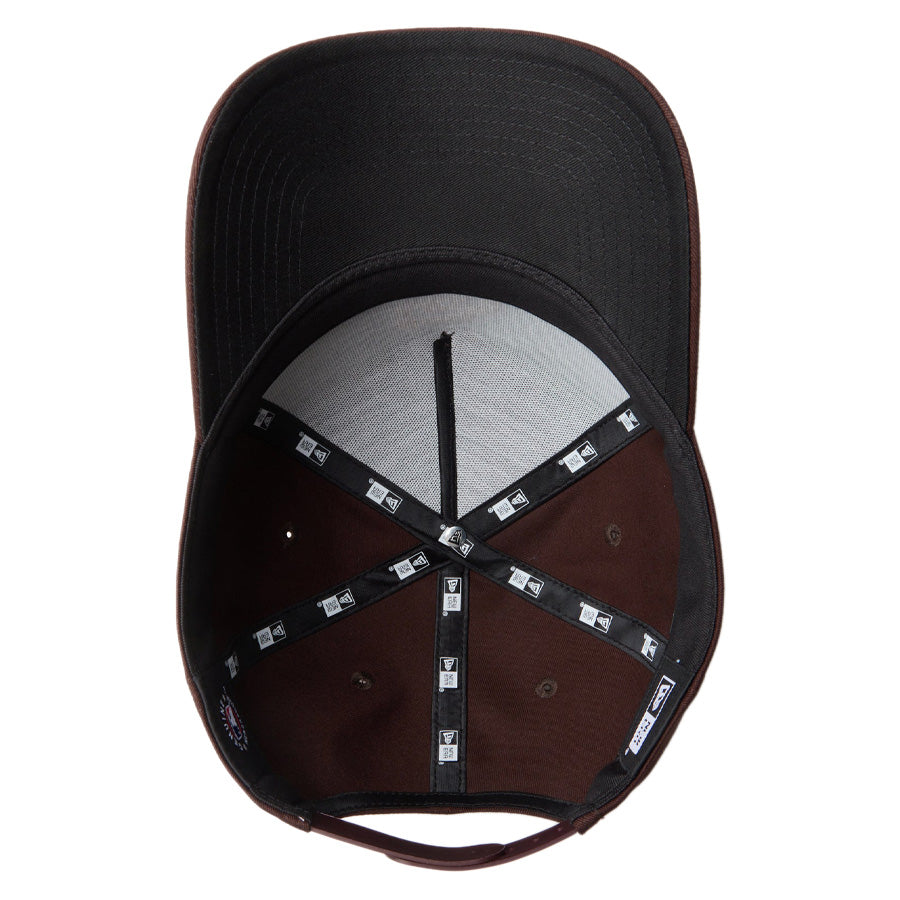 NEW ERA 9FORTY A-Frame サンディエゴ・パドレス バーントウッド マニラ 裏側