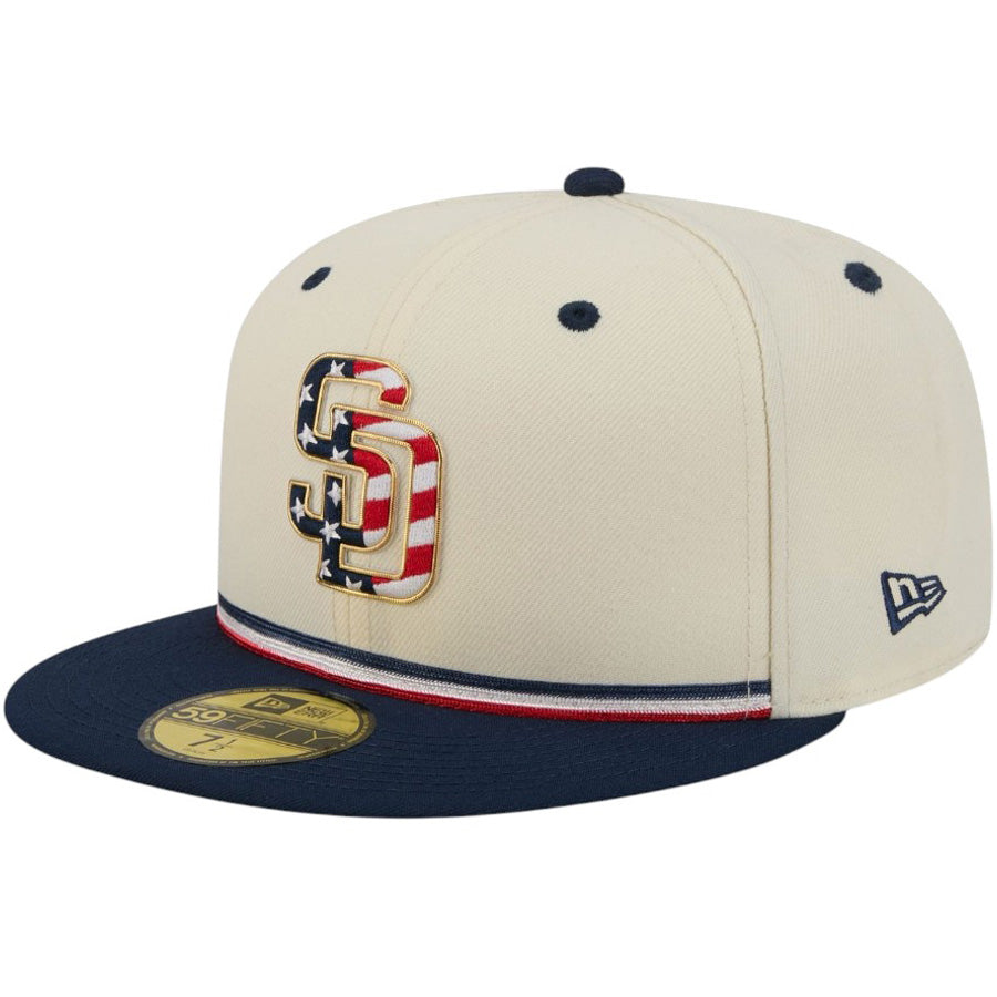 NEW ERA 59FIFTY Independence Day サンディエゴ・パドレス 左斜め