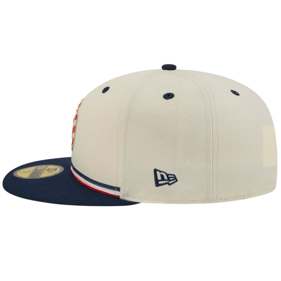 NEW ERA 59FIFTY Independence Day サンディエゴ・パドレス 左側面 NEフラッグロゴ刺繍