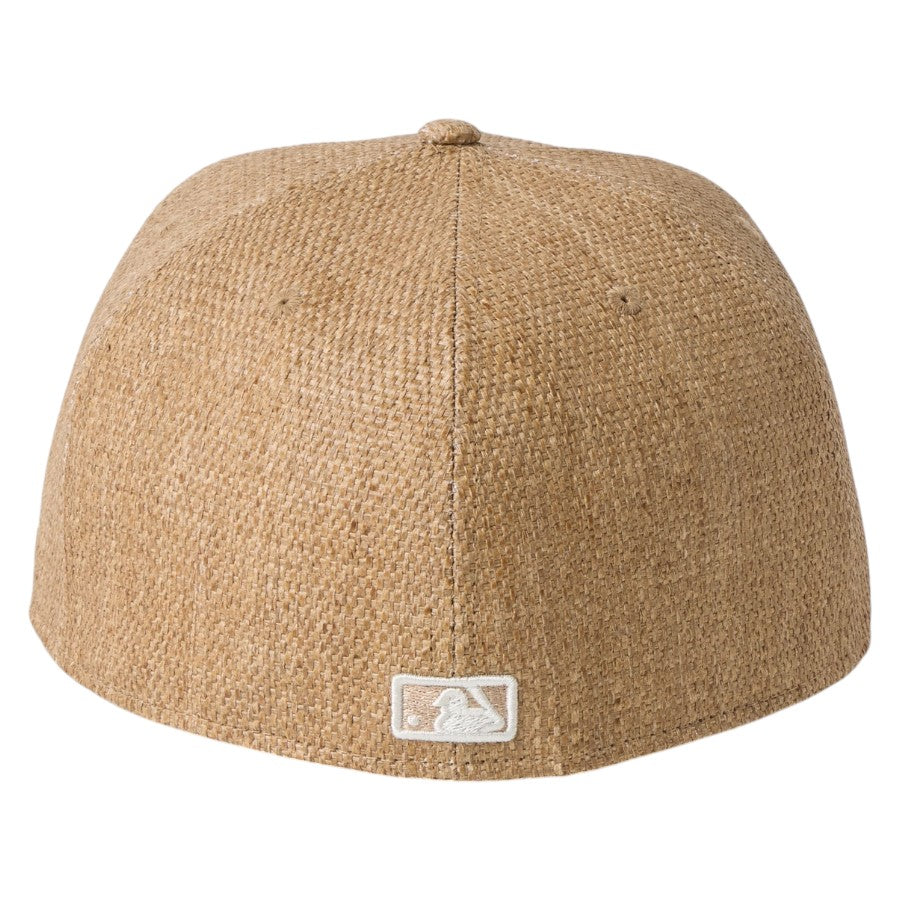 NEW ERA 59FIFTY サンディエゴ・パドレス Paper Straw バッターマンロゴ刺繍