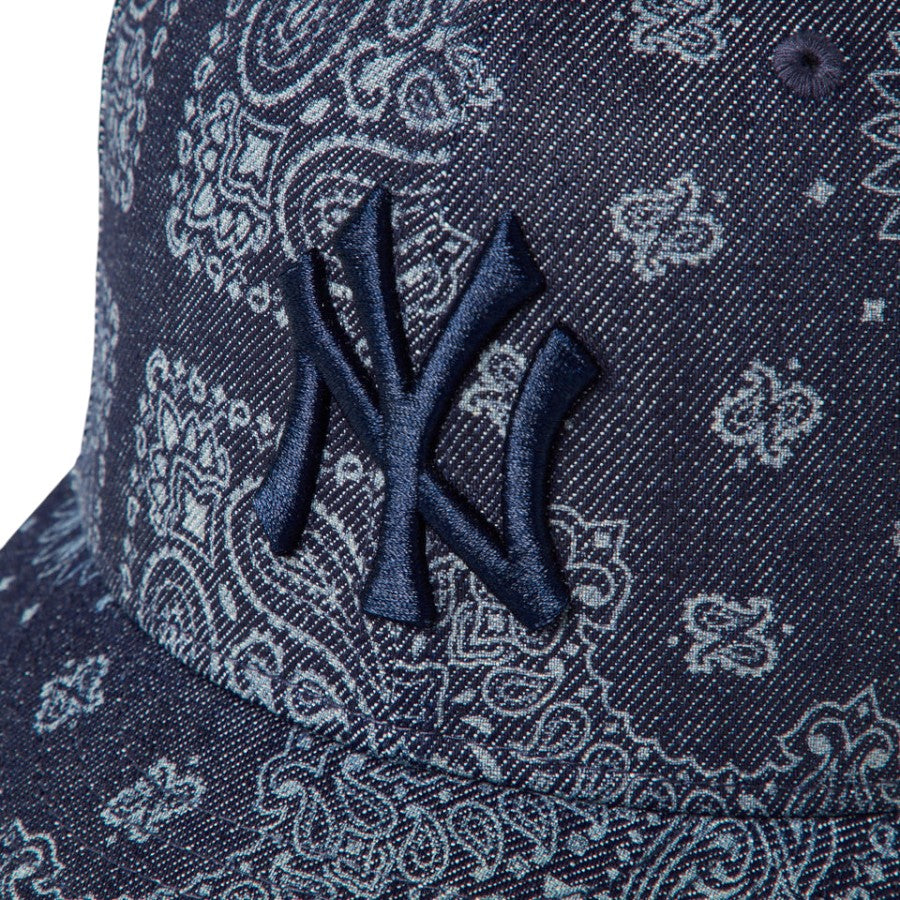 NEW ERA PC 59FIFTY Laser Burn Out Denim ヤンキース デニム フロントロゴ刺繍 15136904
