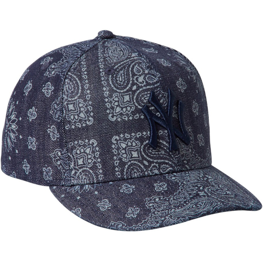 NEW ERA PC 59FIFTY Laser Burn Out Denim ヤンキース デニム 右斜め 15136904
