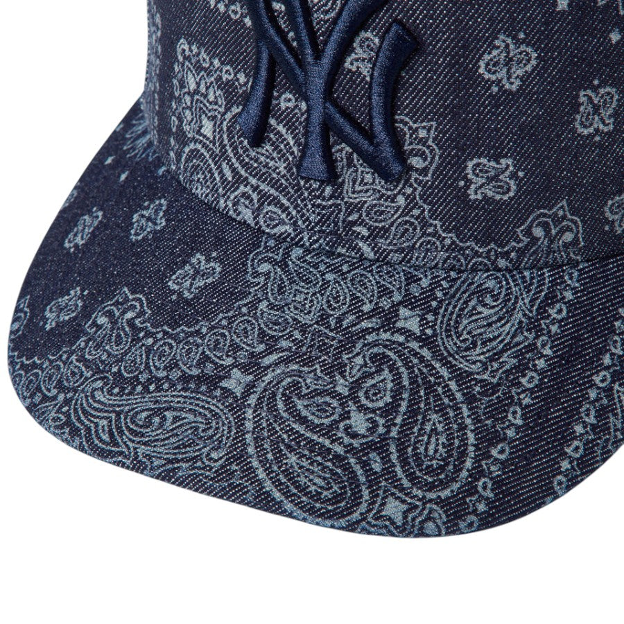 NEW ERA PC 59FIFTY Laser Burn Out Denim ヤンキース デニム バイザー柄詳細 15136904