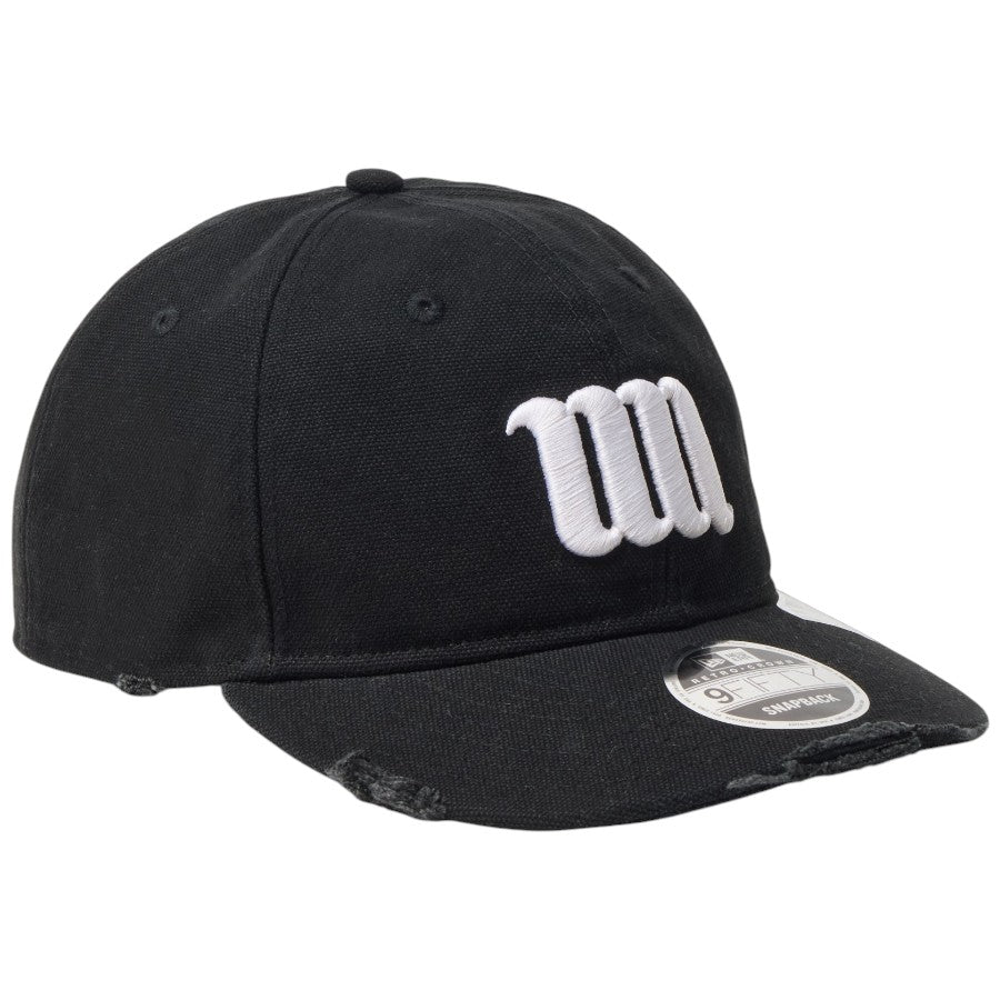 NEW ERA RC 9FIFTY MIN-NANO Damage キャップ ブラック 右斜め 15175389
