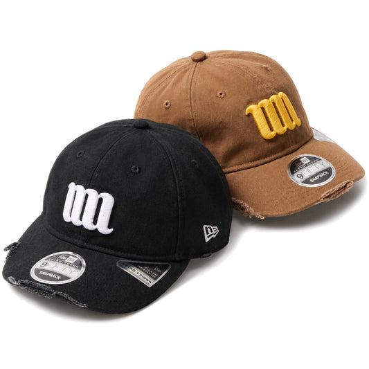 NEW ERA RC 9FIFTY MIN-NANO Damage キャップ ブラック ブラウン 2カラー