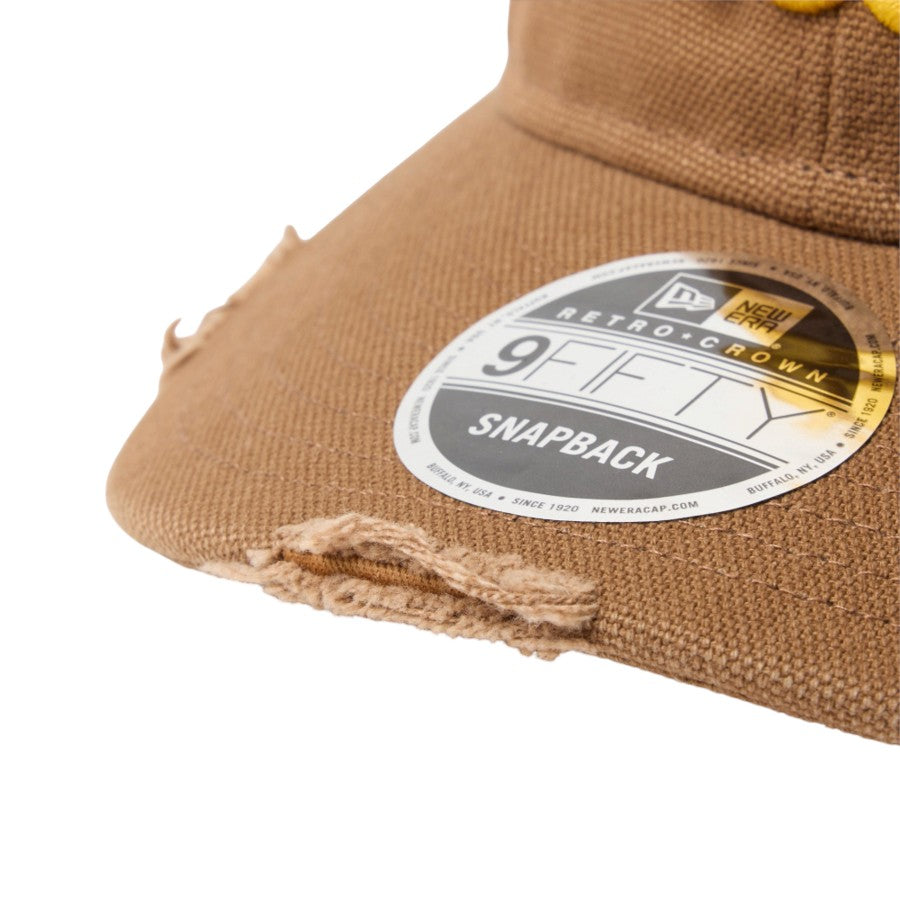 NEW ERA RC 9FIFTY MIN-NANO Damage キャップ ブラウン バイザーダメージ詳細 15175390