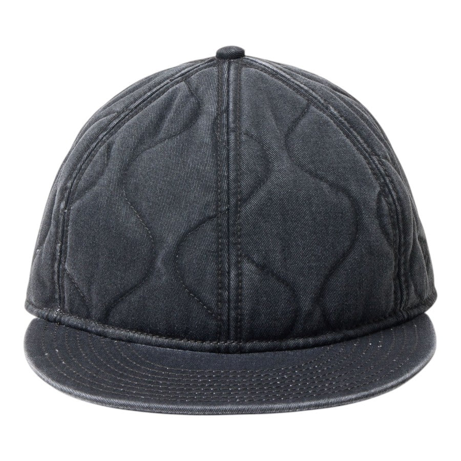 NEW ERA RC 9FIFTY キルト Pigment Dye ピグメントダイ アウトドア キャップ ブラック 正面 15125065