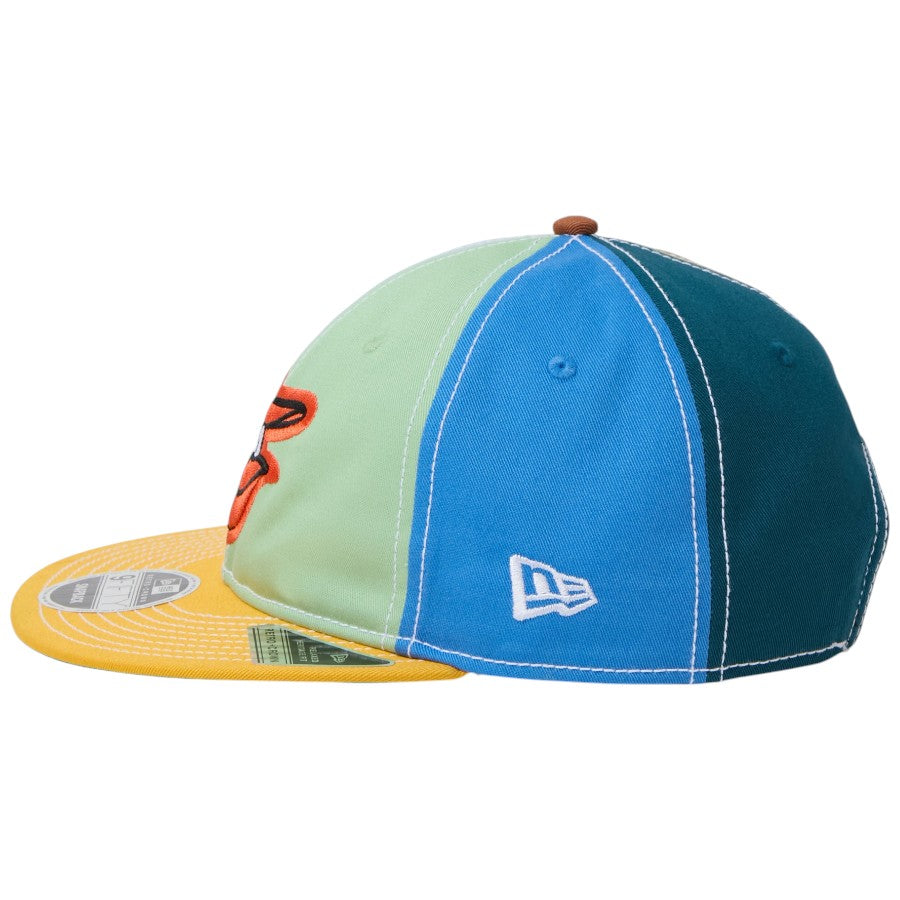 NEW ERA RC 9FIFTY Sean Wotherspoon ボルティモア・オリオールズ マルチカラー キャップ 左向き 平置き 15156293