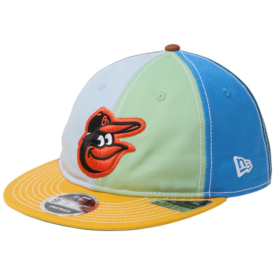 NEW ERA RC 9FIFTY Sean Wotherspoon ボルティモア・オリオールズ マルチカラー キャップ 右斜め 平置き 15156293