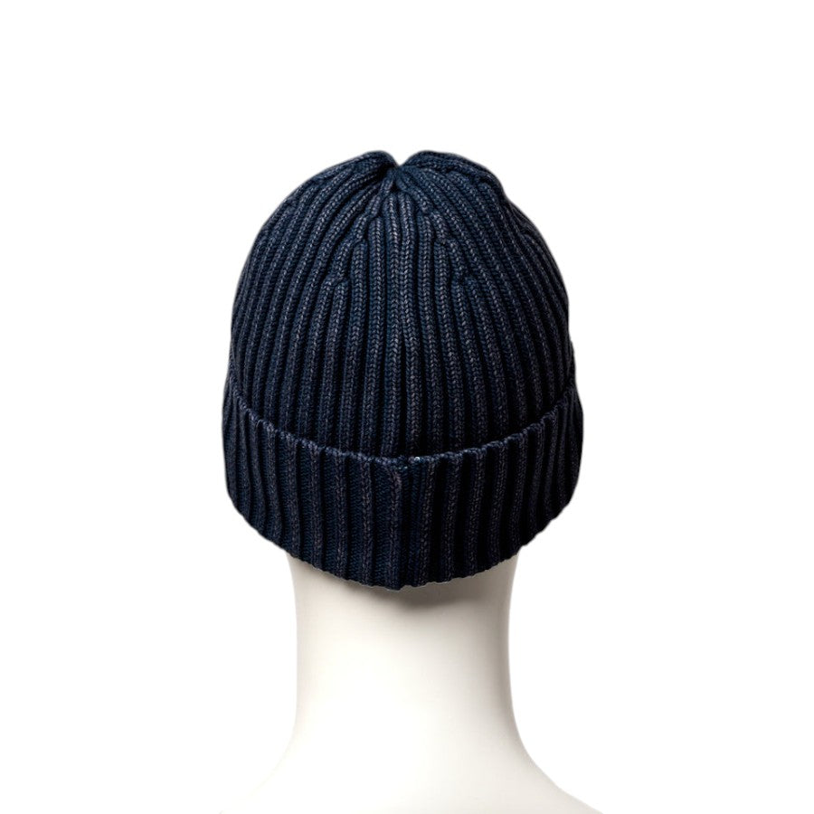 NEW ERA リブ カフニット MLB Italian Wash ニューヨーク・ヤンキース ニットキャップ ネイビー マネキン着用 背面 15119608
