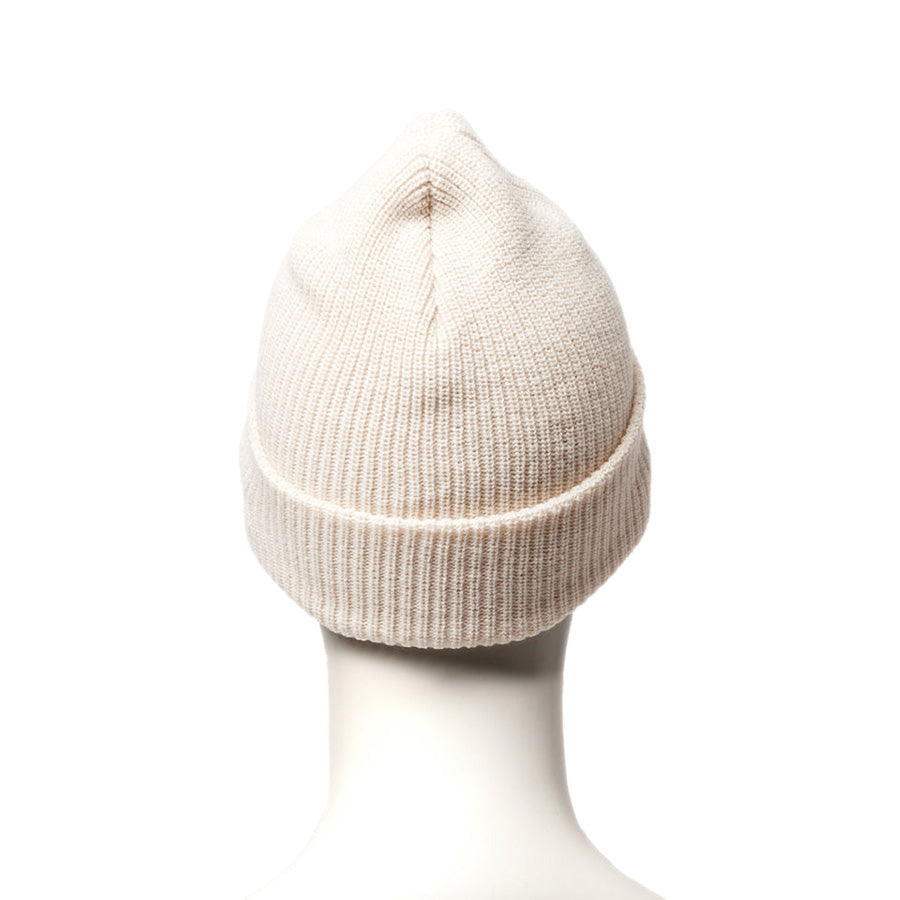 NEW ERA ソフト カフニット ベーシック ニットキャップ オフホワイト マネキン着用 背面 15119596