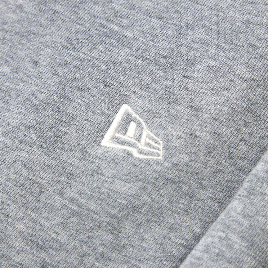 NEW ERA ワイド カーブド スウェットパンツ ヘザーグレー NEW ERAフラッグロゴ刺繍 15129280