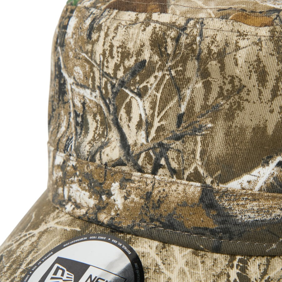 NEW ERA WM-01 Realtree ワークキャップ リアルツリーカモ フロントアップ 15125055