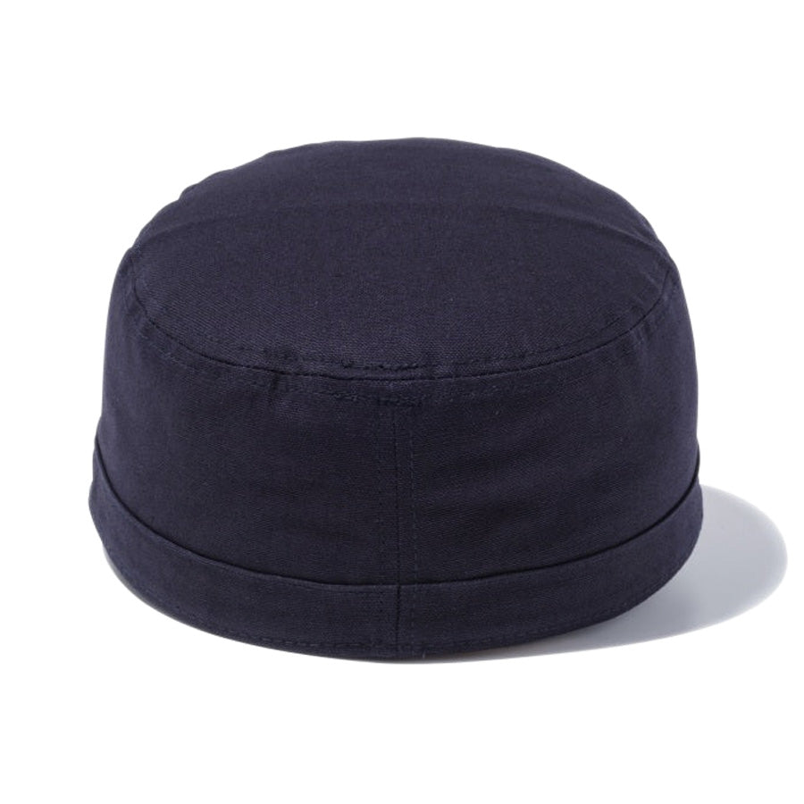 NEW ERA WM-01 ベーシック ダックコットン ネイビー ホワイト 背面 13561910