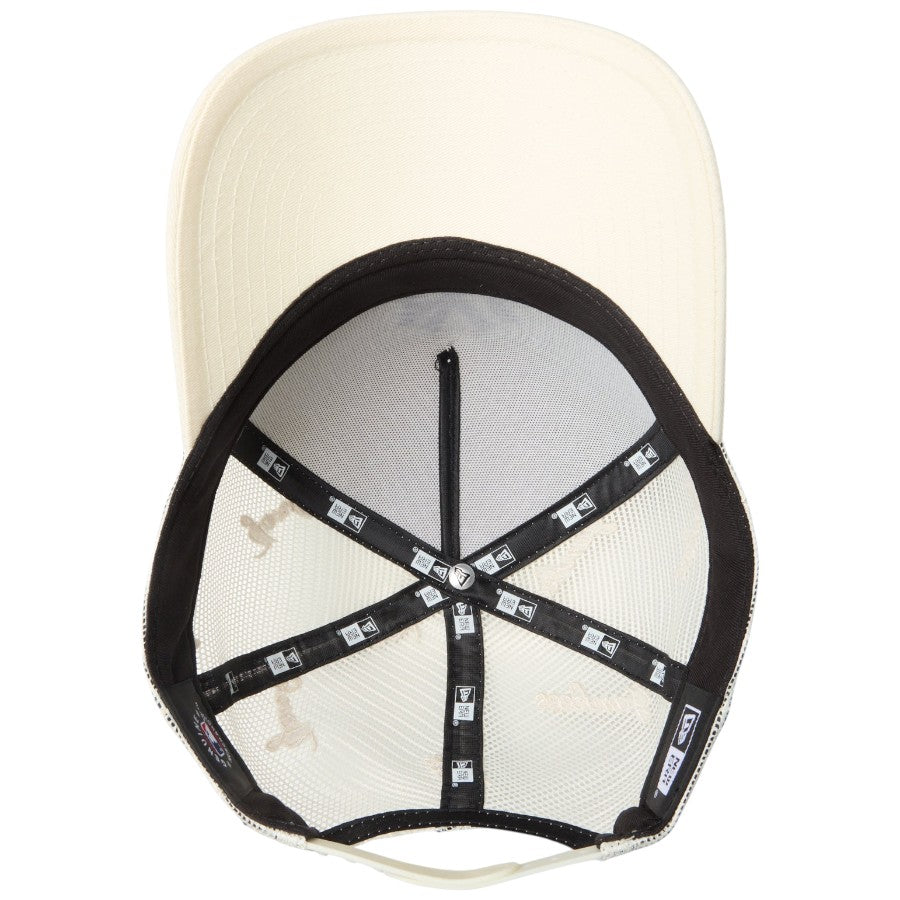 NEW ERA 9FORTY A-Frame トラッカー ヤンキース クロームホワイト 内側全体