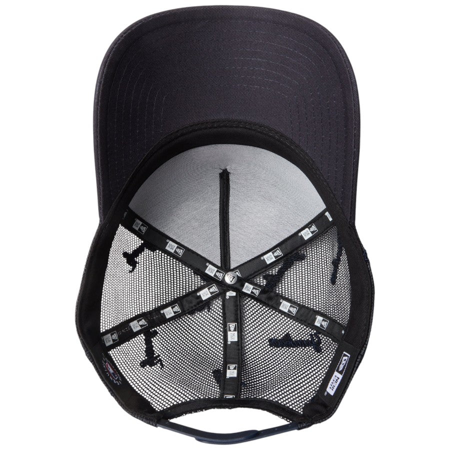 NEW ERA 9FORTY A-Frame トラッカー ヤンキース ネイビー 内側全体