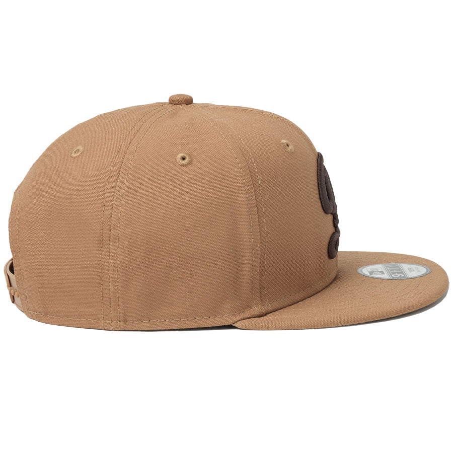 NEW ERA（ニューエラ）Youth 9FIFTY Duck Canvas ライトブロンズ 右サイド
