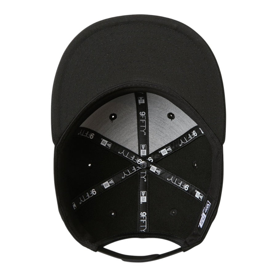 NEW ERA キッズ Youth 9FIFTY Tagging Logo スナップバック キャップ ブラック 裏側全体 15124946