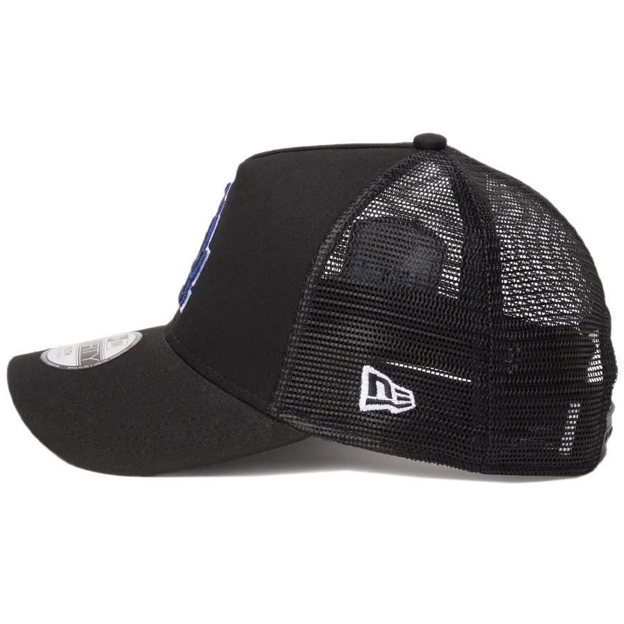 NEW ERA Youth 9FORTY A-Frame ドジャース 左側NEフラッグ刺繍画像