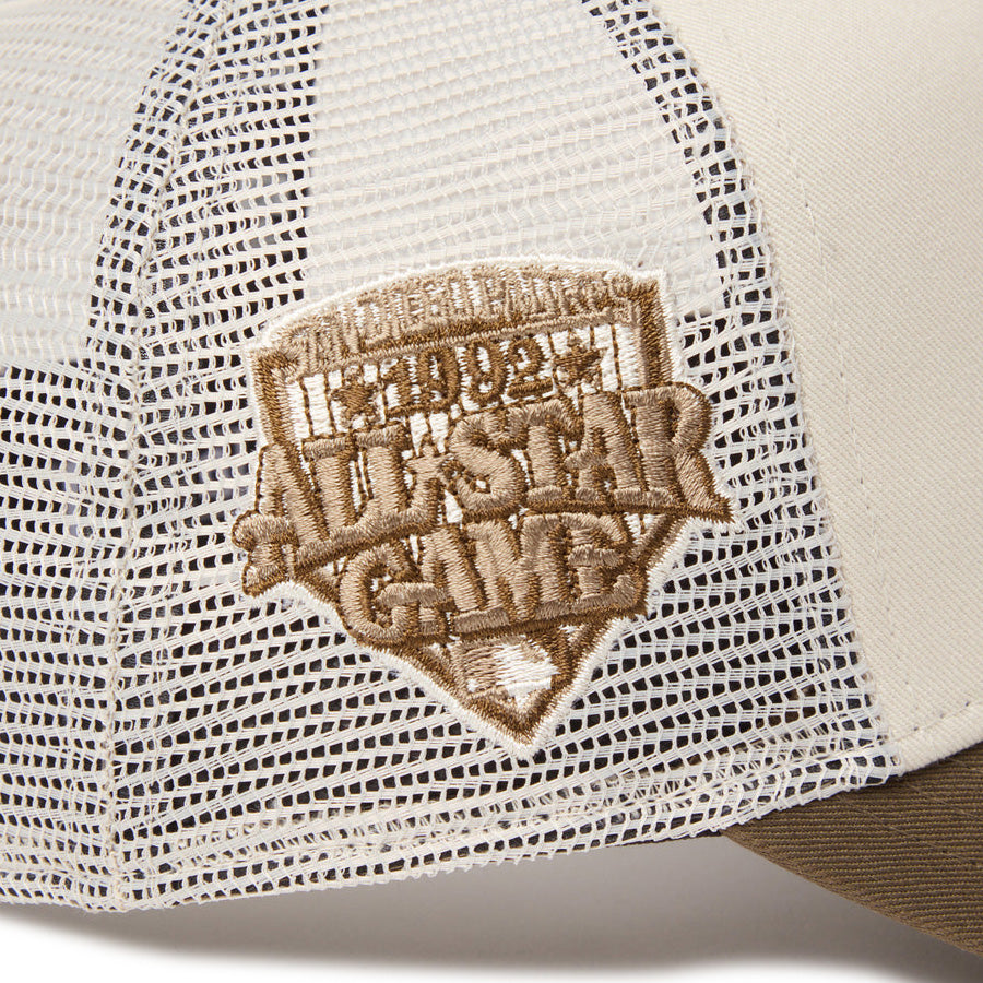 NEW ERA キッズ Youth 9FORTY A-Frame パドレス サイドパッチ詳細