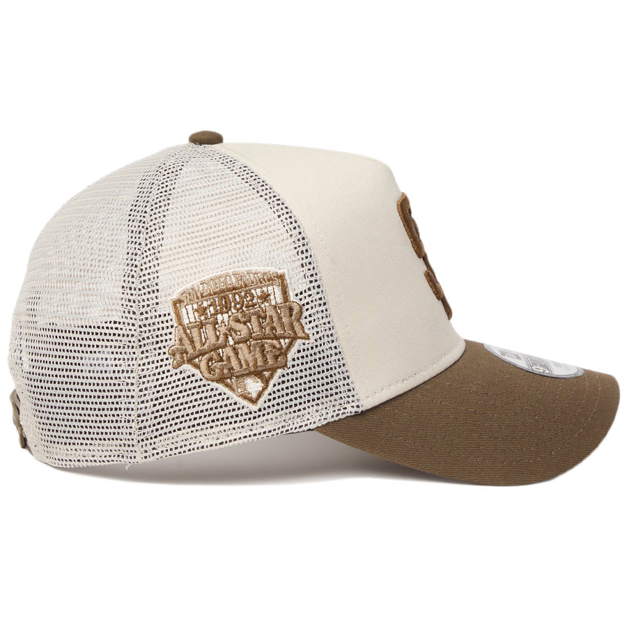NEW ERA キッズ Youth 9FORTY A-Frame パドレス 右サイドパッチデザイン