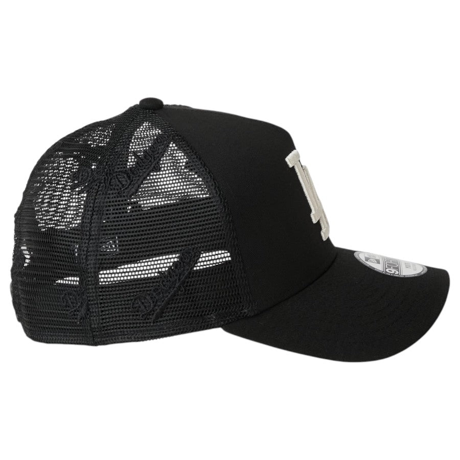 NEW ERA キッズ Youth 9FORTY A-Frame トラッカー ドジャース 右側面
