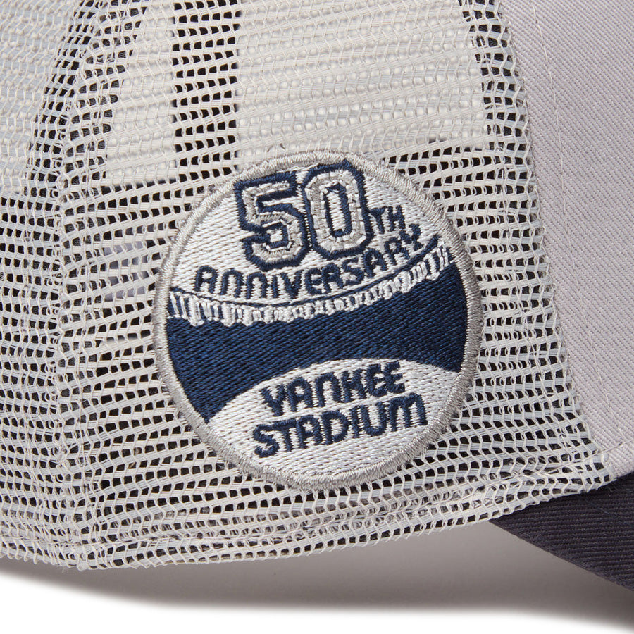 NEW ERA Youth 9FORTY A-Frame ヤンキース サイドパッチ詳細デザイン
