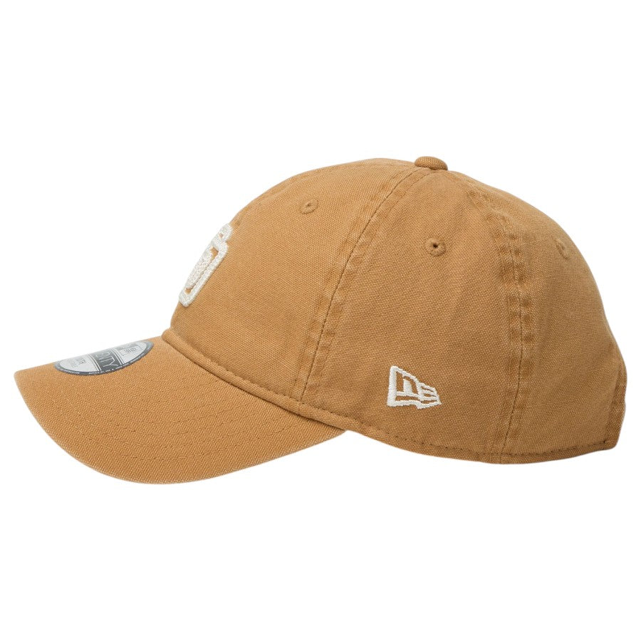 NEW ERA（ニューエラ）キッズ Youth 9TWENTY サンディエゴ・パドレス Cooperstown Washed Duck ライトブロンズ キャップ 14747035