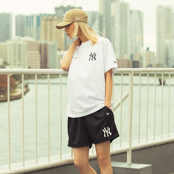 【NEW ERA】New York Yankees Mesh ショートパンツ ニューエラ ニューヨーク・ヤンキース メッシュショーツ NEW ERA