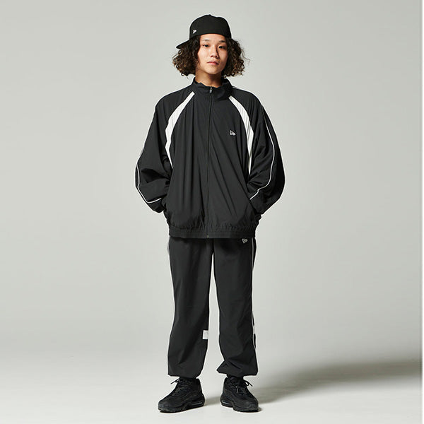 オーバーサイズNEW ERA Oversized Piping Track Jacket - ジャージ