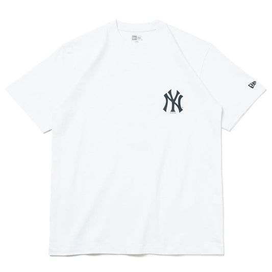 NEW ERA ニューエラ 半袖 コットン Tシャツ MLB Apparel World Series ニューヨーク・ヤンキース ホワイト レギュラーフィット
