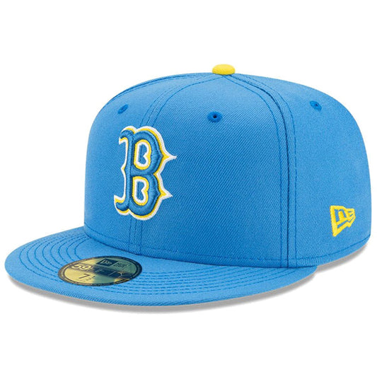 NEW ERA ニューエラ 59FIFTY オンフィールド 2024 MLB City Connect ボストン・レッドソックス ライトブルー