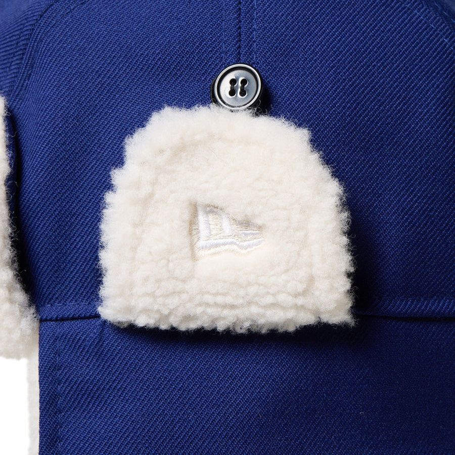 NEW ERA ( ニューエラ ) トラッパー ロサンゼルス ドジャース ダークロイヤル パイロットキャップ 14667624