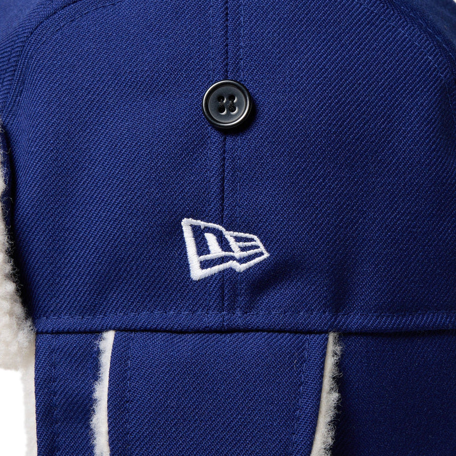 NEW ERA ( ニューエラ ) トラッパー ロサンゼルス ドジャース ダークロイヤル パイロットキャップ 14667624