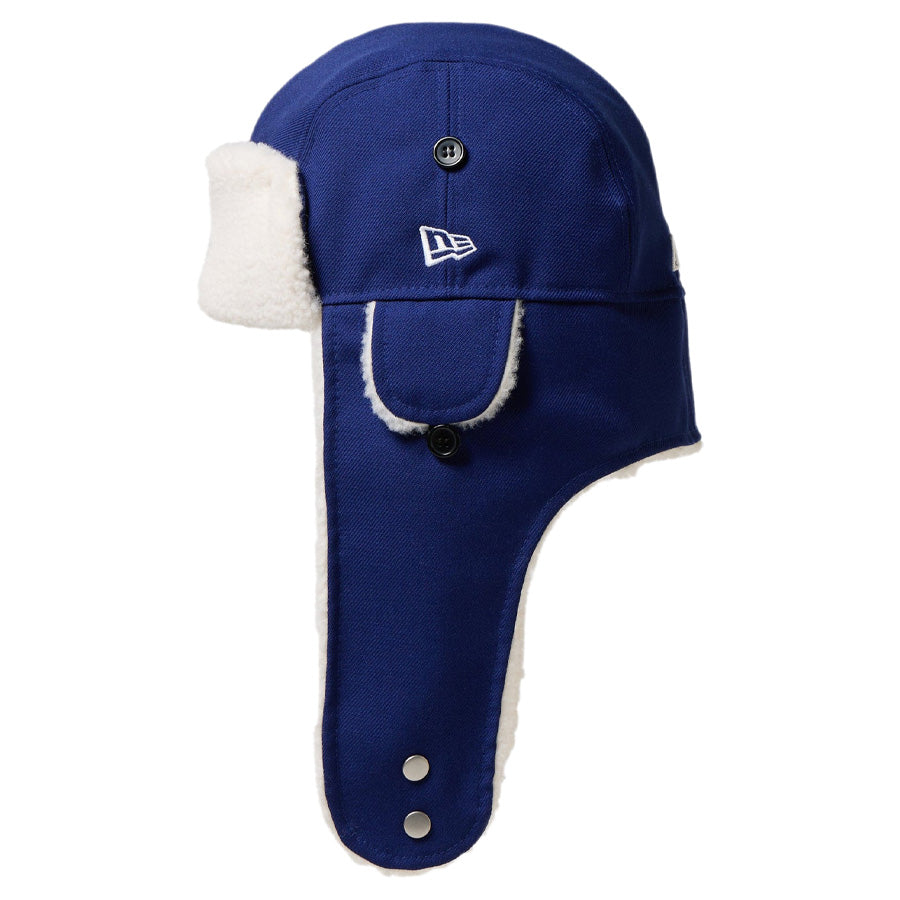 NEW ERA ( ニューエラ ) トラッパー ロサンゼルス ドジャース ダークロイヤル パイロットキャップ 14667624