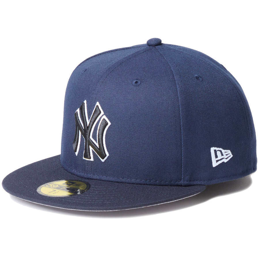NEW ERA（ニューエラ）59FIFTY ヤンキース 蓄光キャップ ネイビー ナイトシフトネイビー 親子コーデ対応