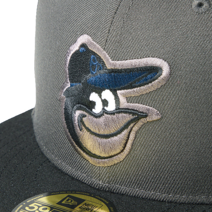 NEW ERA（ニューエラ）オリオールズロゴ 蓄光刺繍アップ