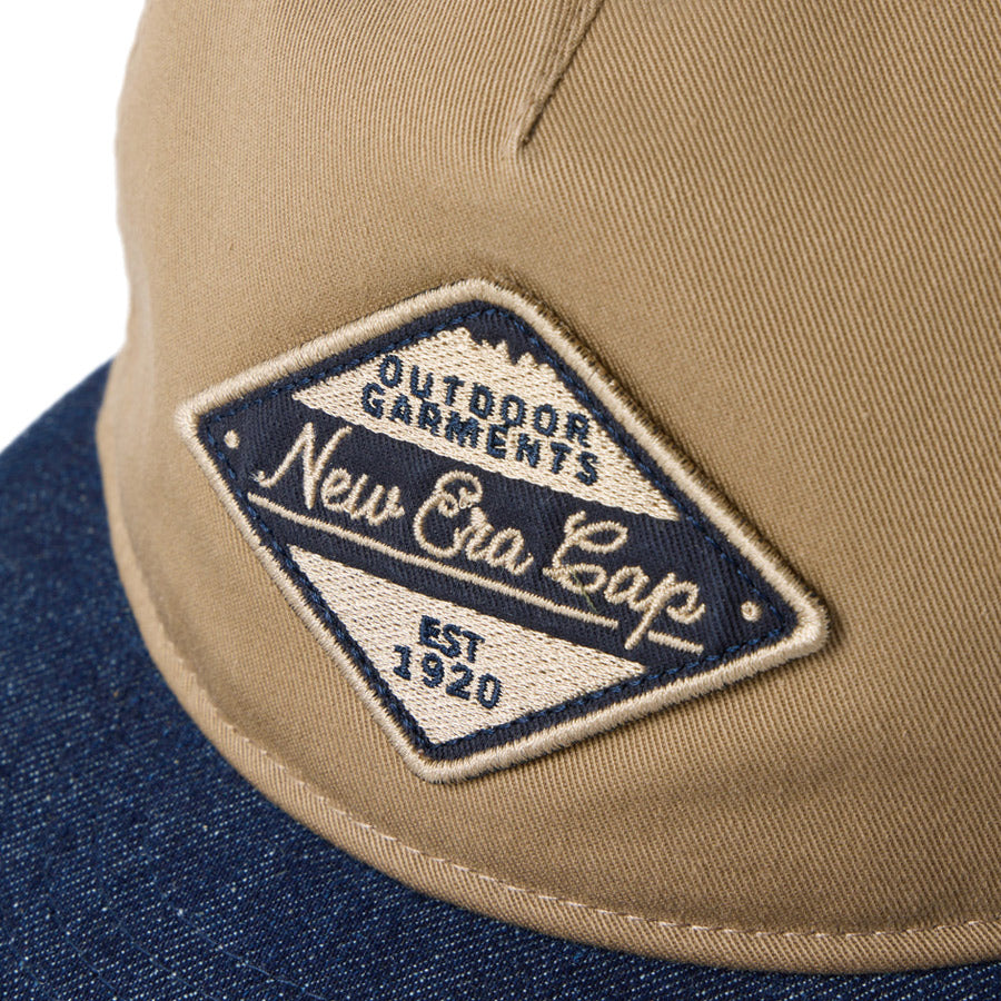 NEW ERA Diamond Logo 刺繍アップ