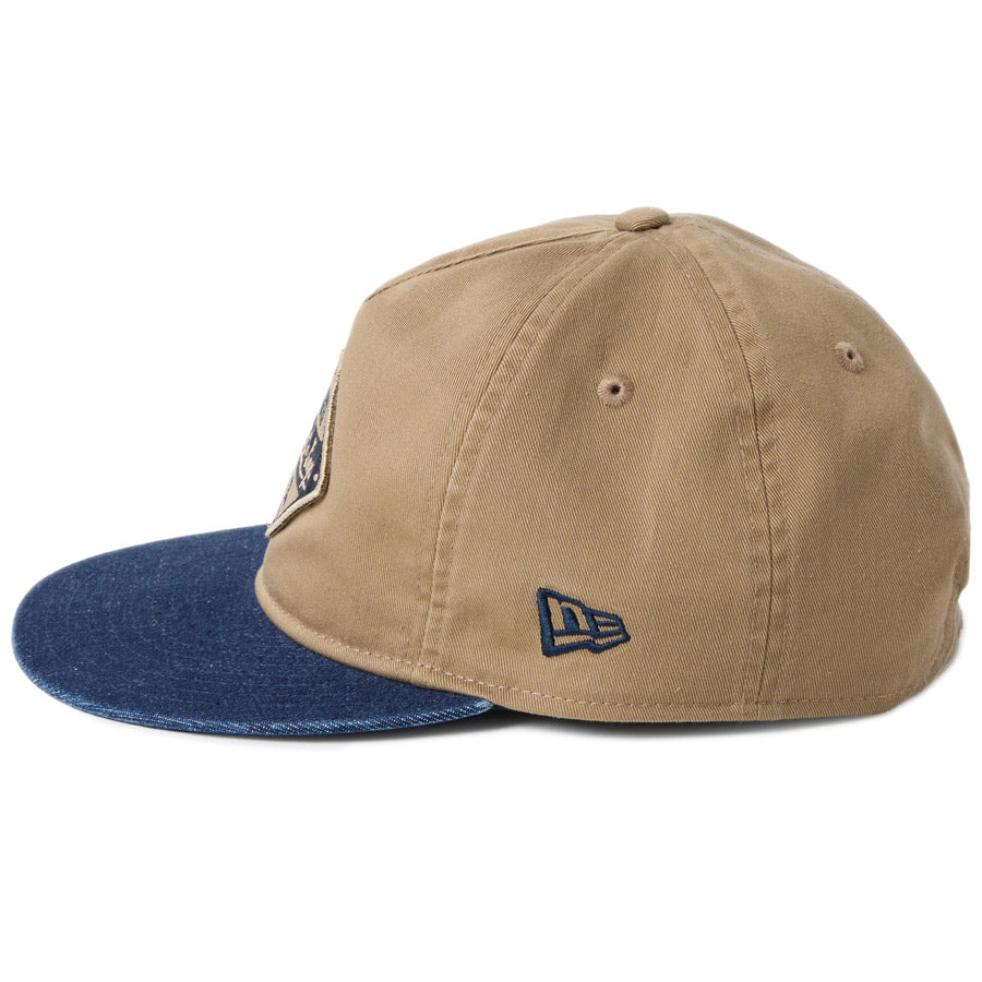 NEW ERA フラッグロゴ刺繍 サイド