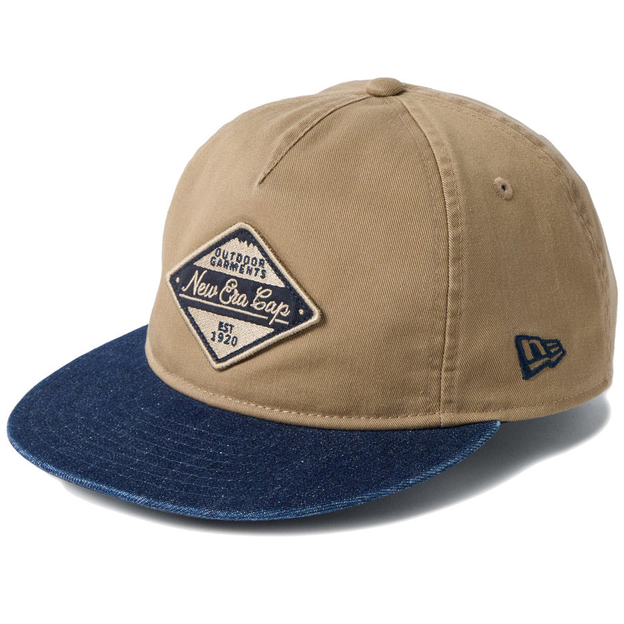 NEW ERA（ニューエラ）RC 9FIFTY A-Frame Diamond Logo カーキ インディゴデニム