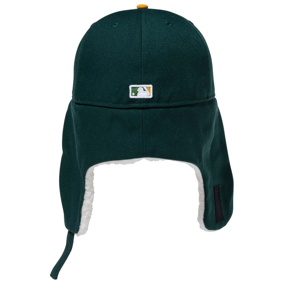 NEW ERA ( ニューエラ ) 59FIFTY Dog Ear オークランド アスレチックス ドッグイヤー ダークグリーン×ゴールド 14866620