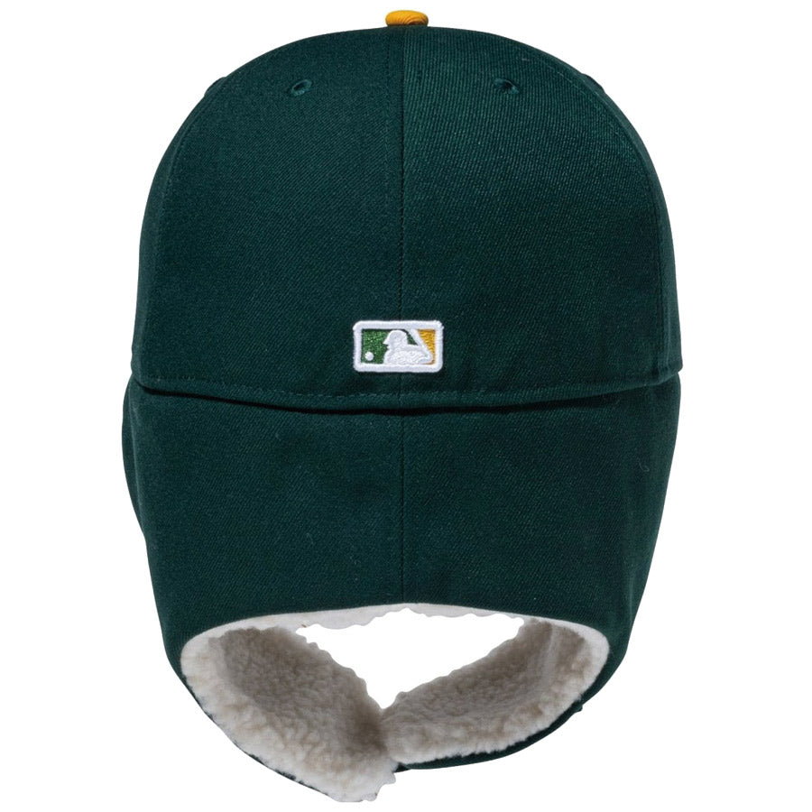 NEW ERA ( ニューエラ ) 59FIFTY Dog Ear オークランド アスレチックス ドッグイヤー ダークグリーン×ゴールド 14866620