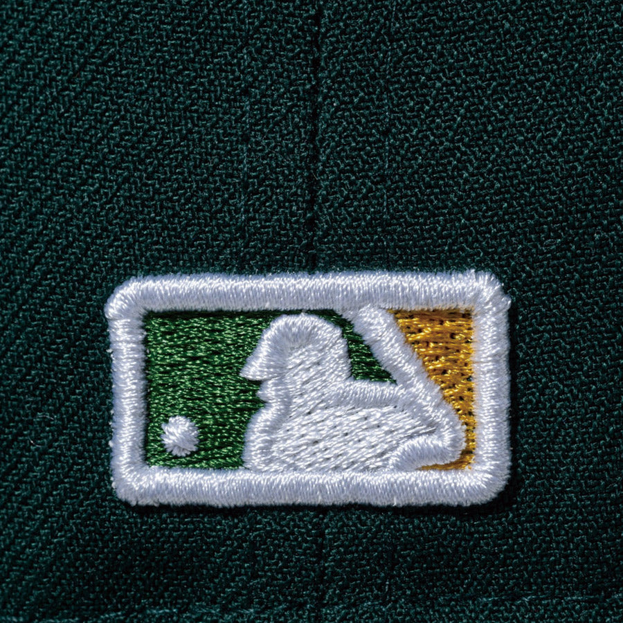 NEW ERA ( ニューエラ ) 59FIFTY Dog Ear オークランド アスレチックス ドッグイヤー ダークグリーン×ゴールド 14866620