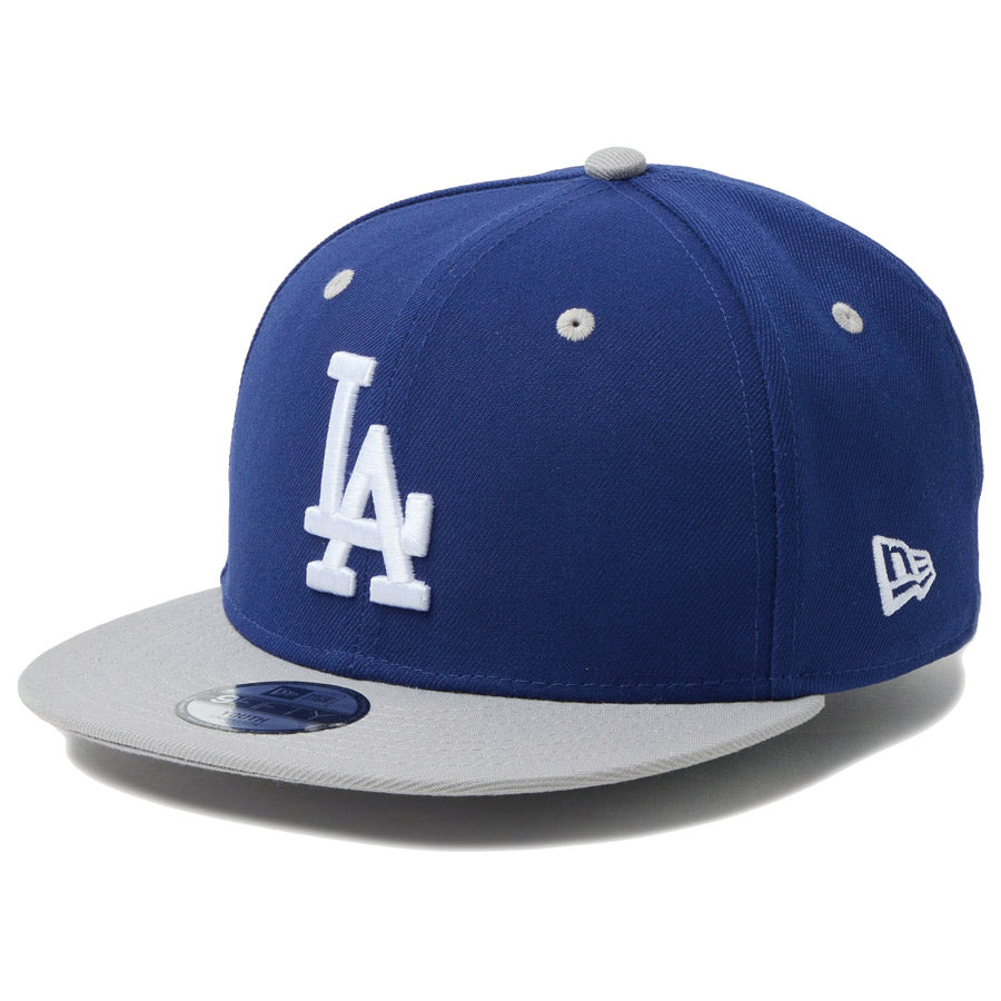NEW ERA（ニューエラ）キッズ 9FIFTY GORO MIN-NANO ドジャース ダークロイヤル グレー 親子コーデ対応