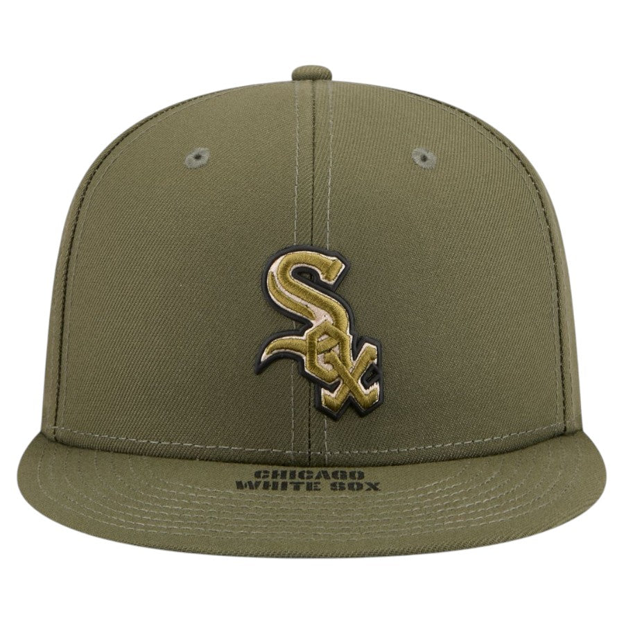 NEW ERA 59FIFTY ホワイトソックス 正面デザイン